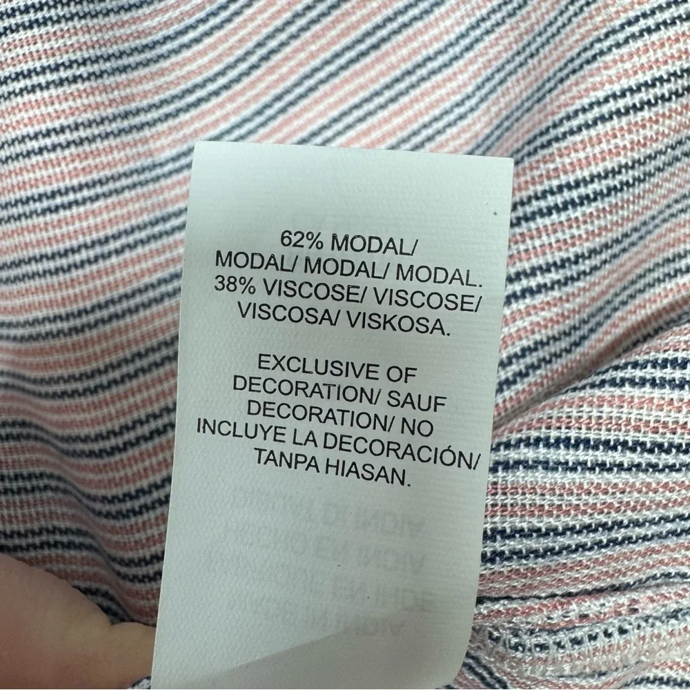 Lucky Brand Cloud Plaid Button Up Shirt Boyfriend Women's 3X Pink Double Fabric - Picture 12 of 13